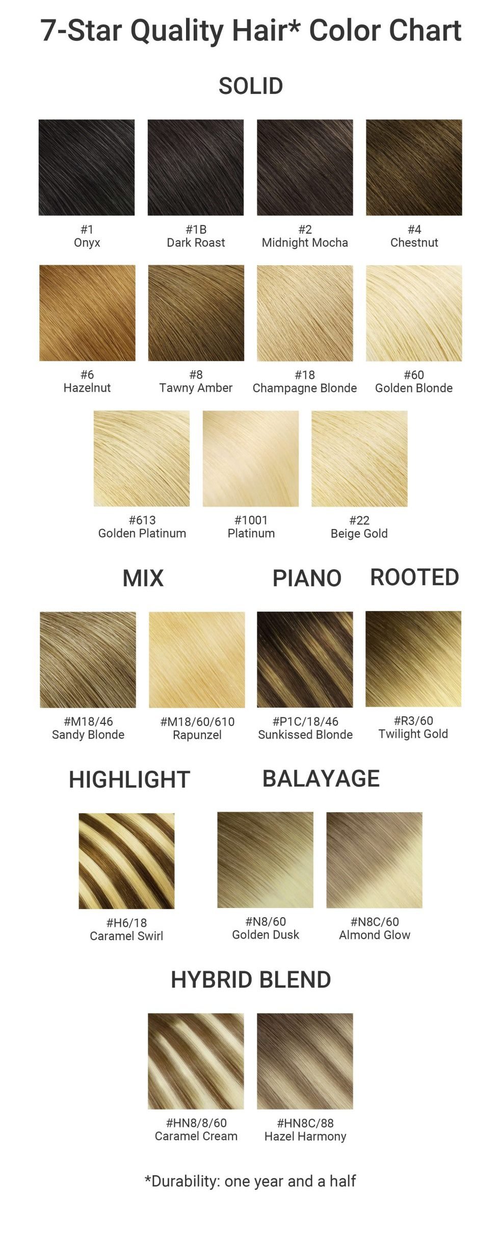 View the hair color image and order custom hair replacement online!